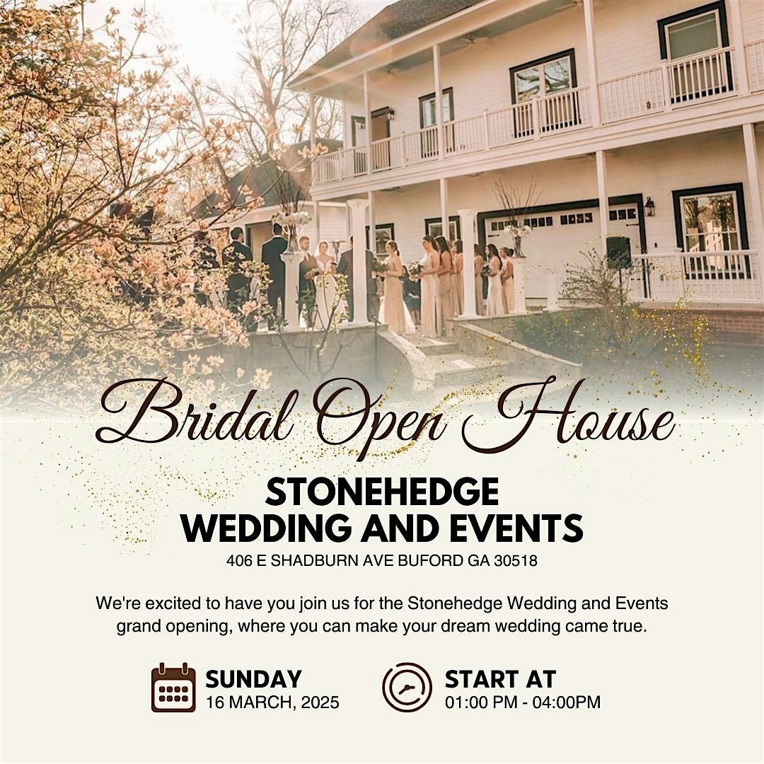 Stonehedge Wedding and Events Bridal Open House