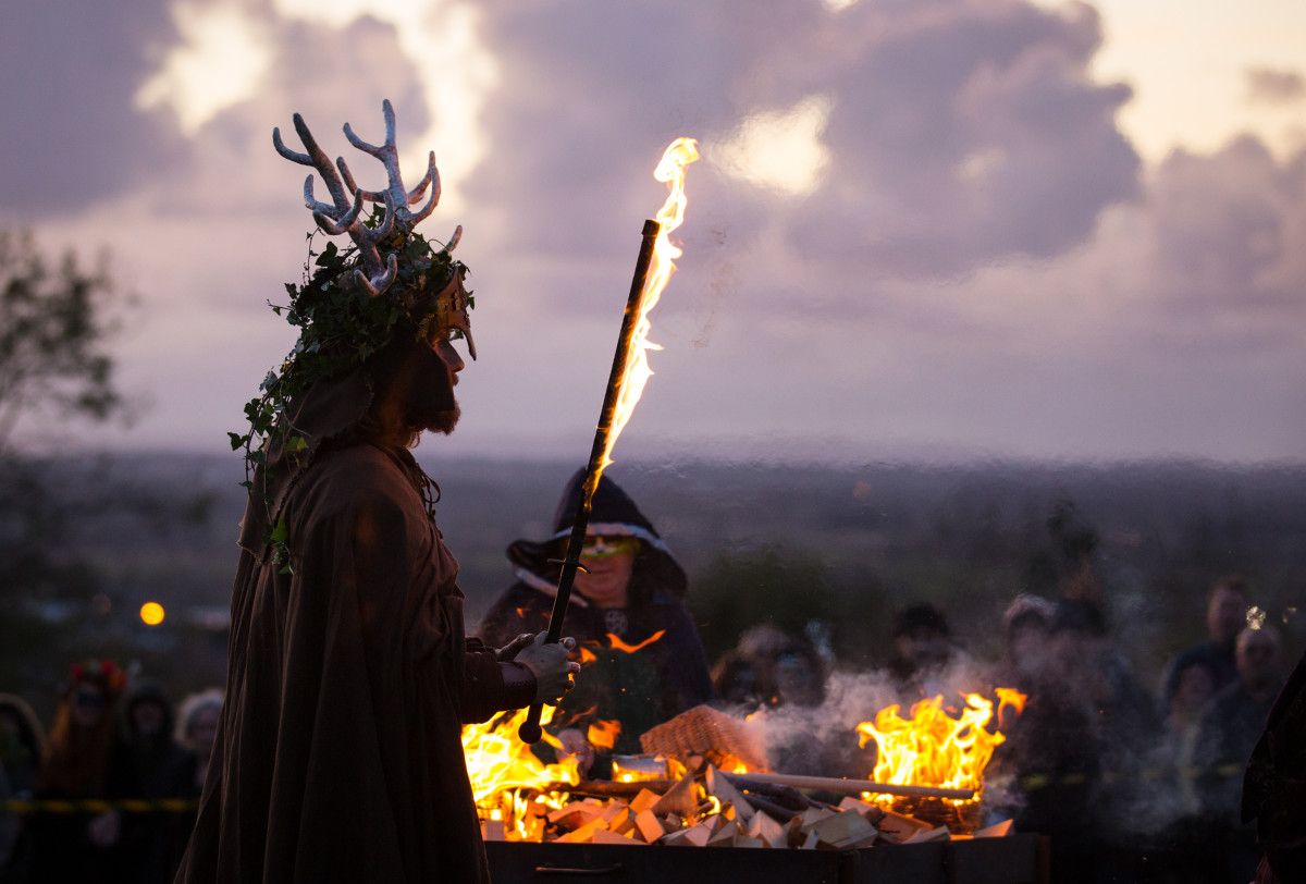  'Samhain' (Halloween) celebrations