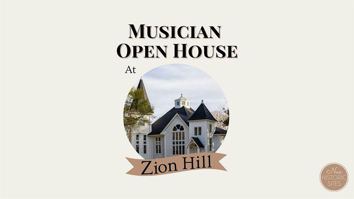 Musician Open House at Zion Hill