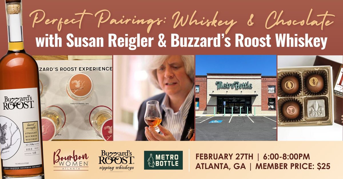 Perfect Pairings: Whiskey and Chocolate with Buzzard's Roost Sipping Whiskey