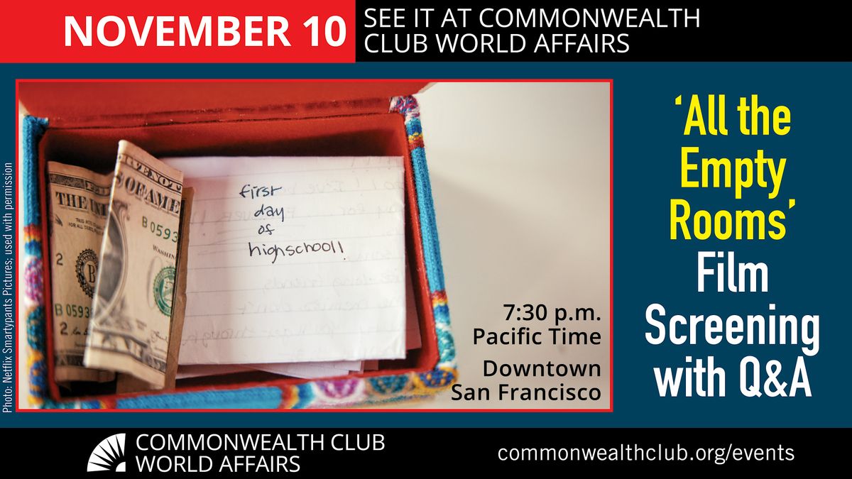 'All the Empty Rooms' Film Screening with Q&A