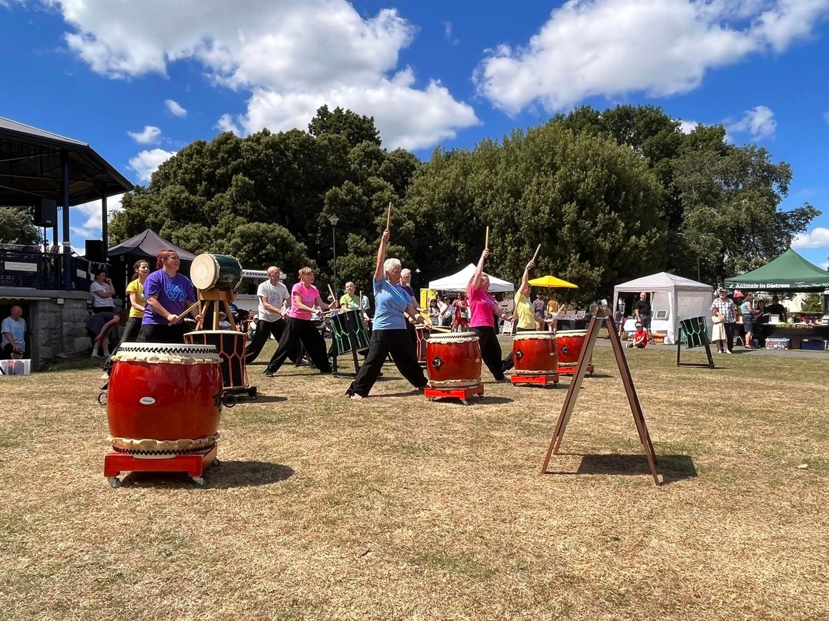 Tano Taiko at Party in the Park