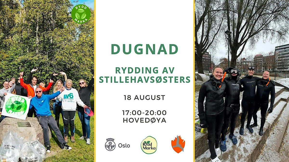 Rydding av Stillehavs\u00f8sters med Rydd Marka, Fjord CleanUp & Bymilj\u00f8etaten
