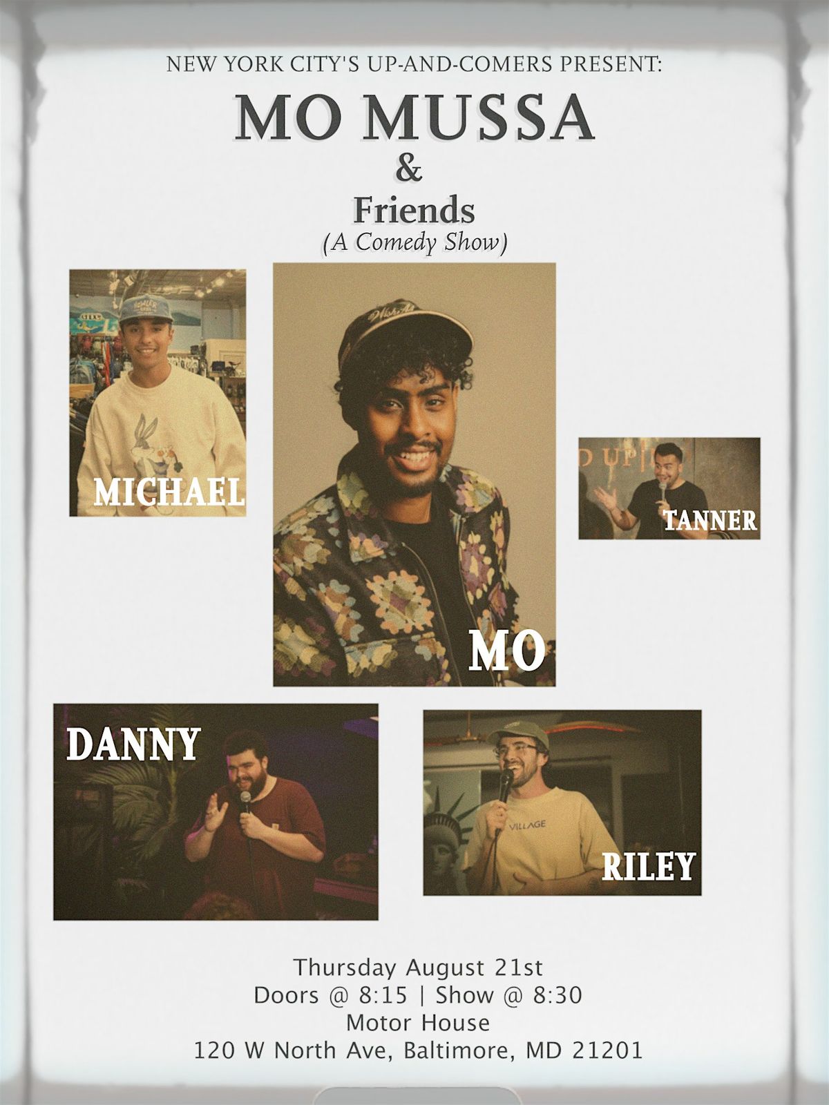 Mo Mussa & Friends (A Comedy Show)