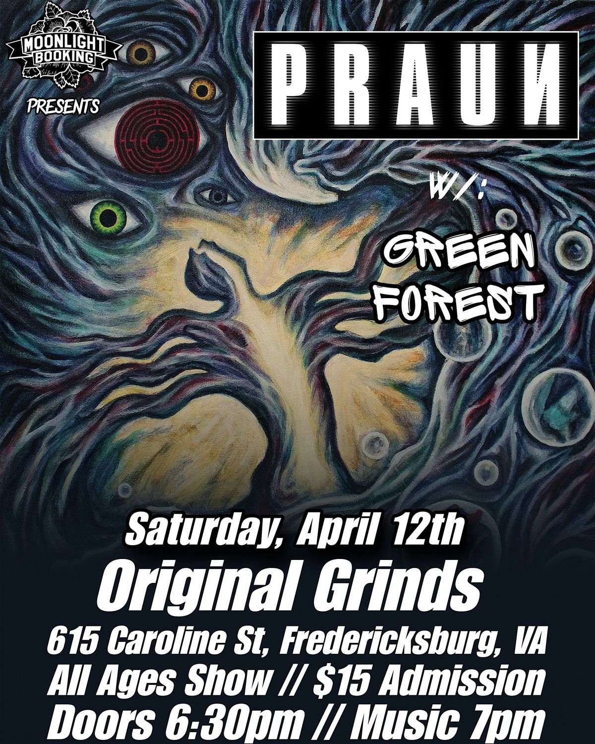 Praun w\/ Green Forest At Original Grinds