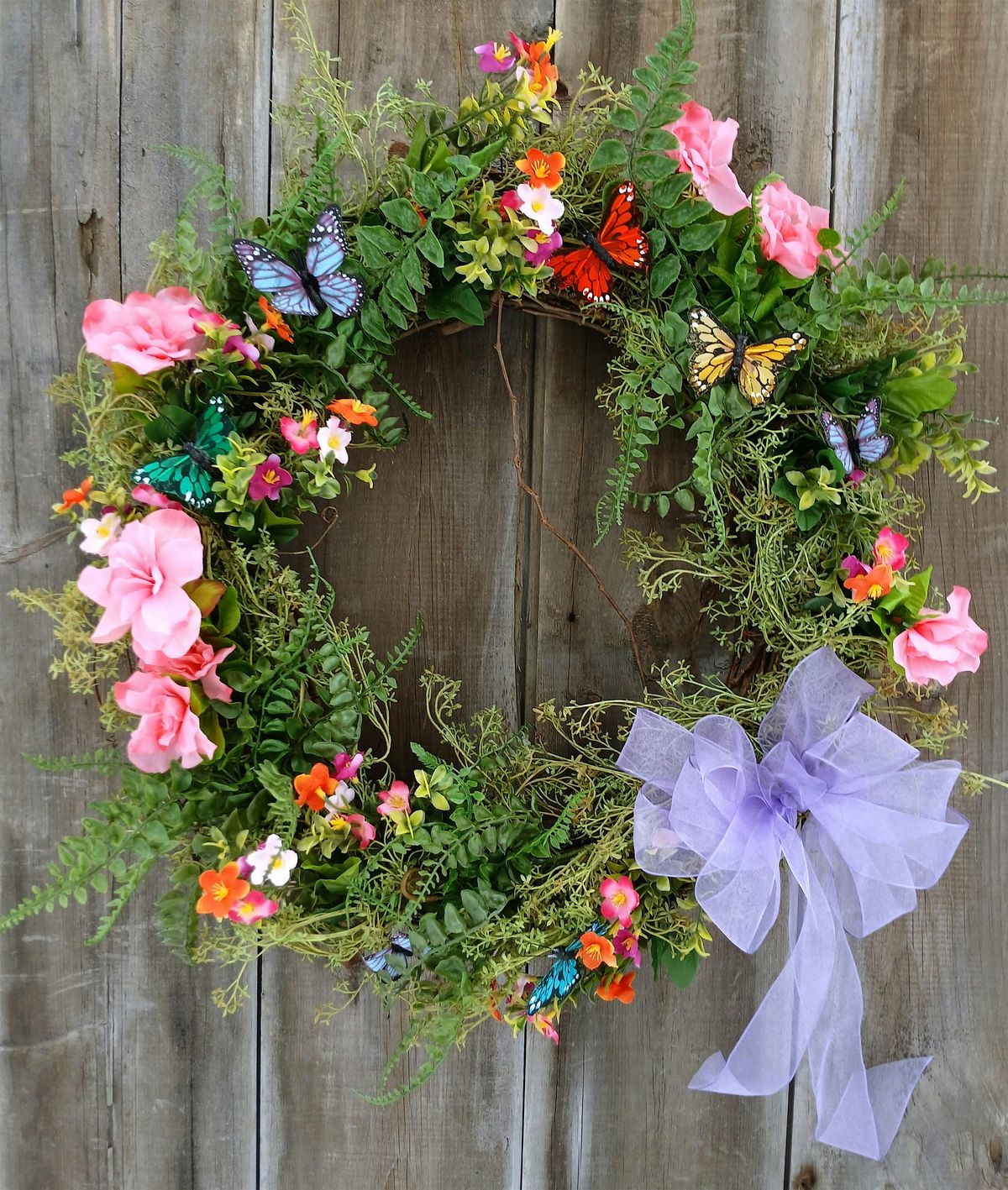 Spring Garden Wreath Making Class