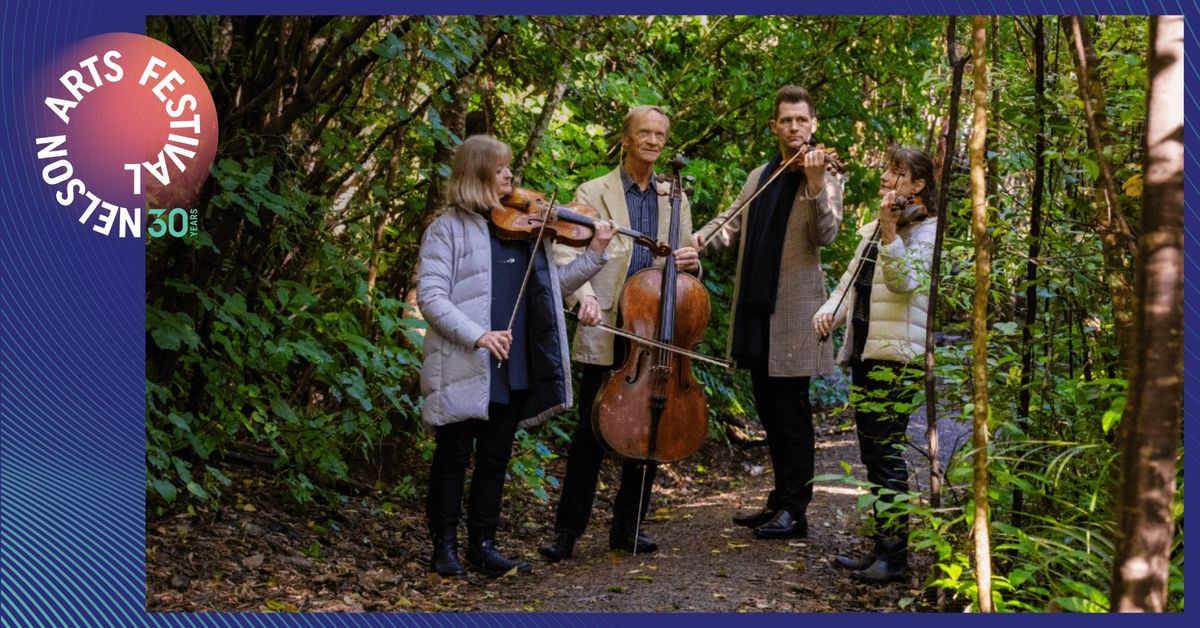 SOUNDS OF THE SANCTUARY | New Zealand String Quartet | Nelson Arts Festival