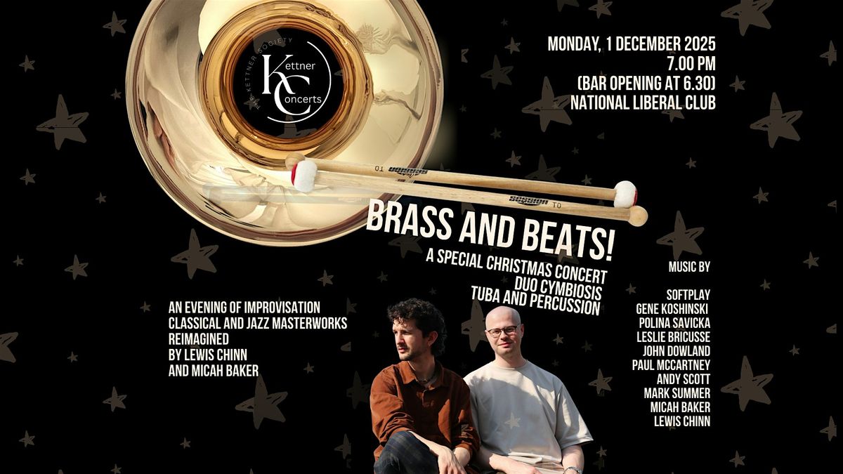 BRASS AND BEATS! with Duo Cymbiosis