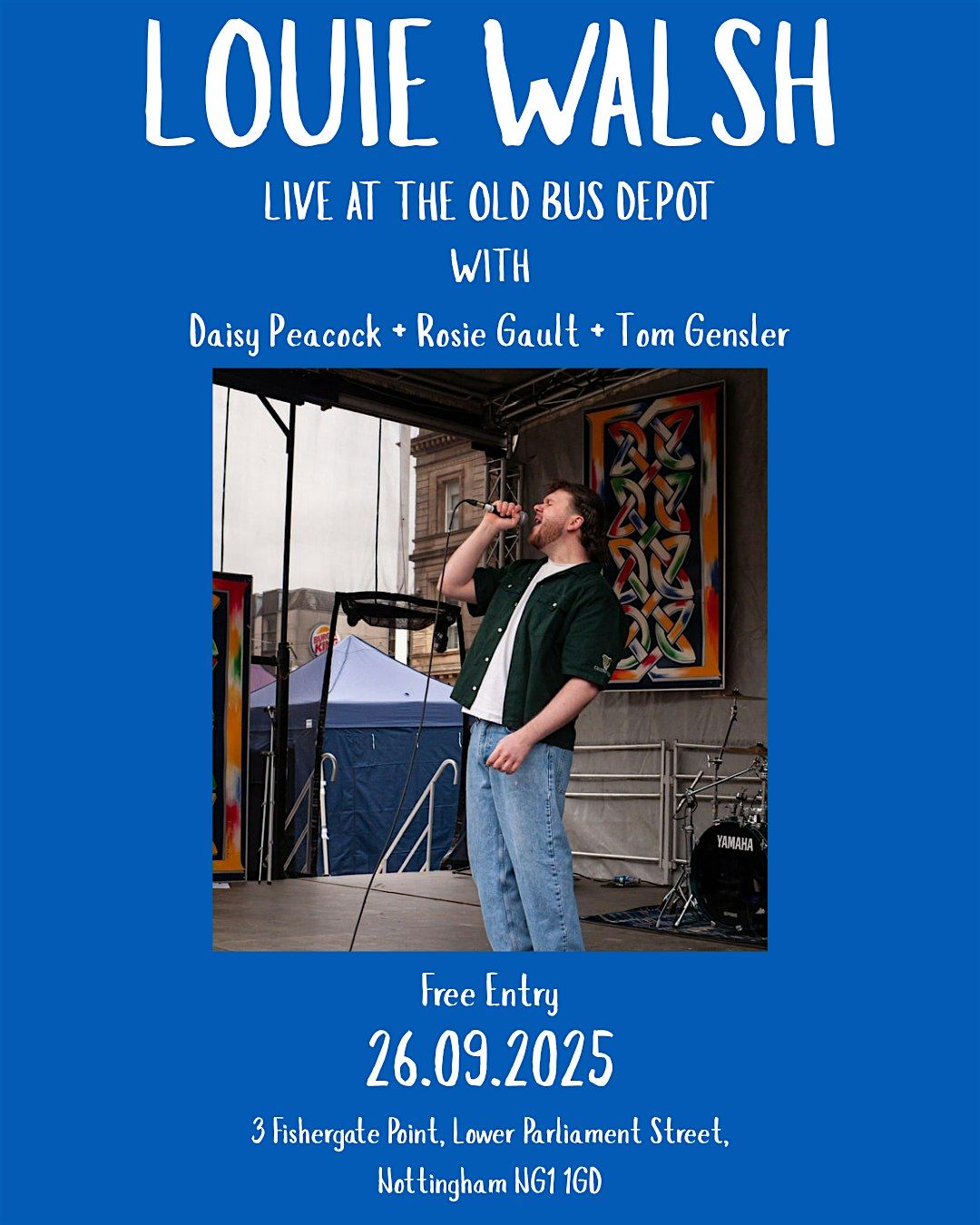 LOUIE WALSH Live At The Old Bus Depot