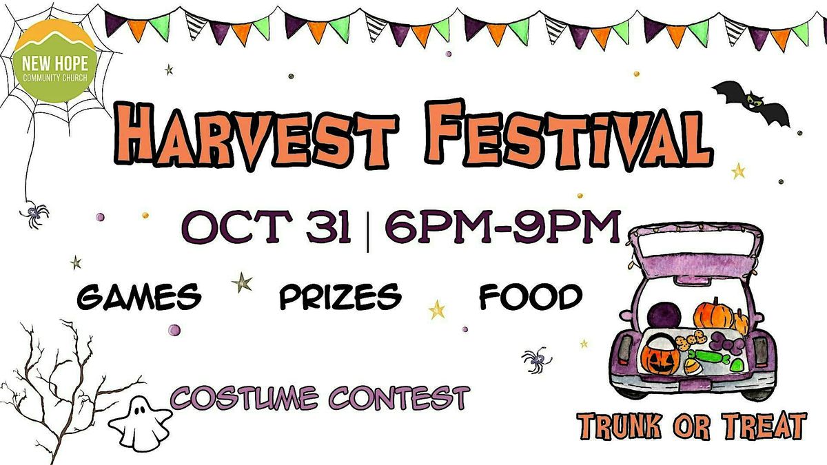 HARVEST FESTIVAL (Trunk Or Treat)
