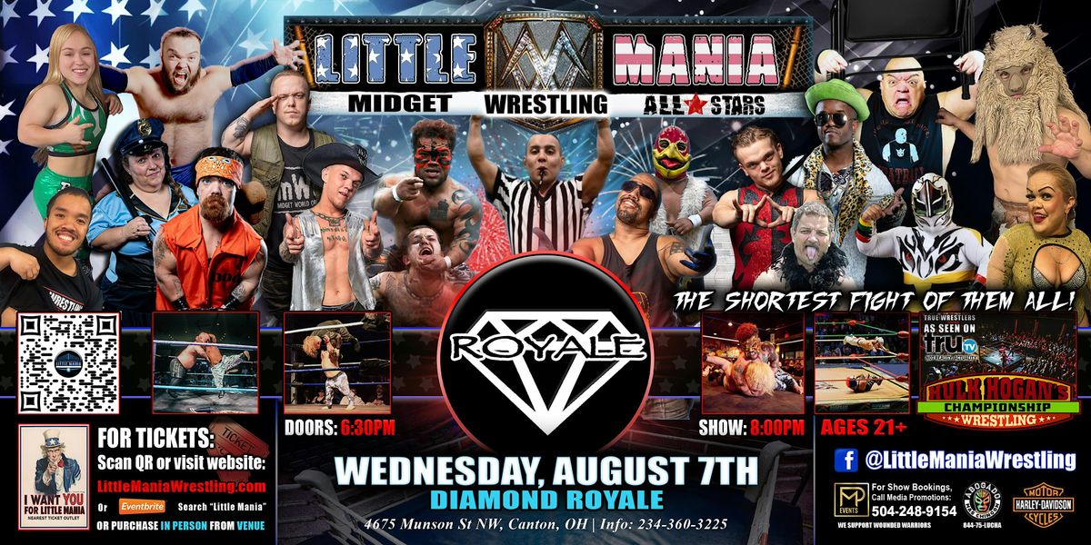 Canton, OH - Little Mania Midget Wrestling @Diamond Royale