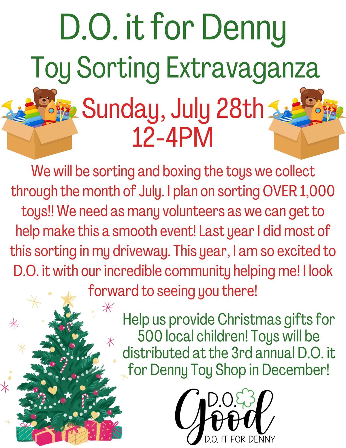 Toy Sorting Extravaganza