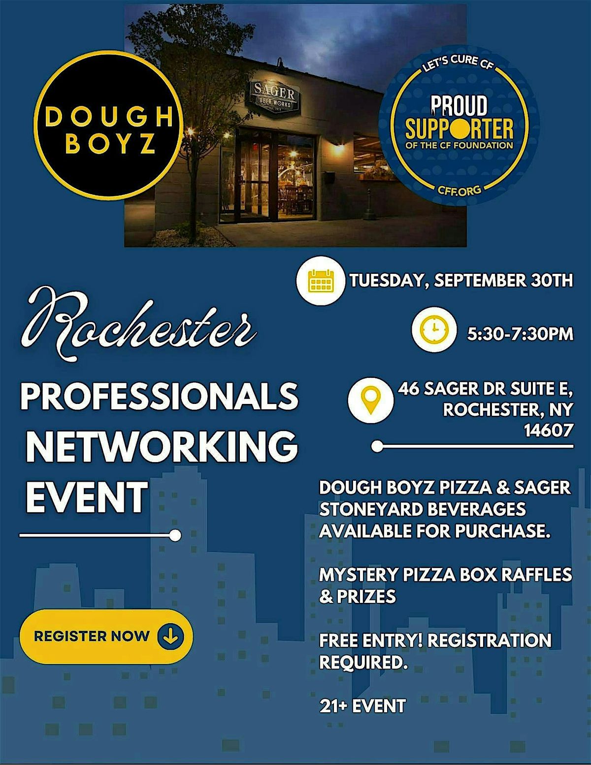 Pints, Pizza & Professional Connections: Networking for a Cause