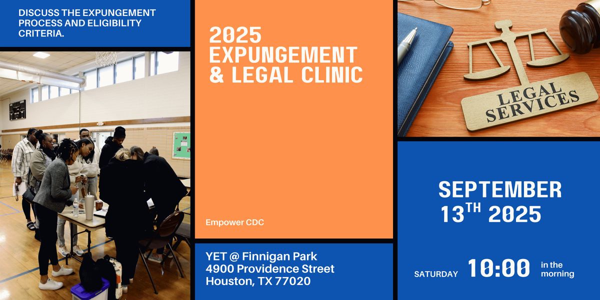2025 Expungement & Legal Clinic