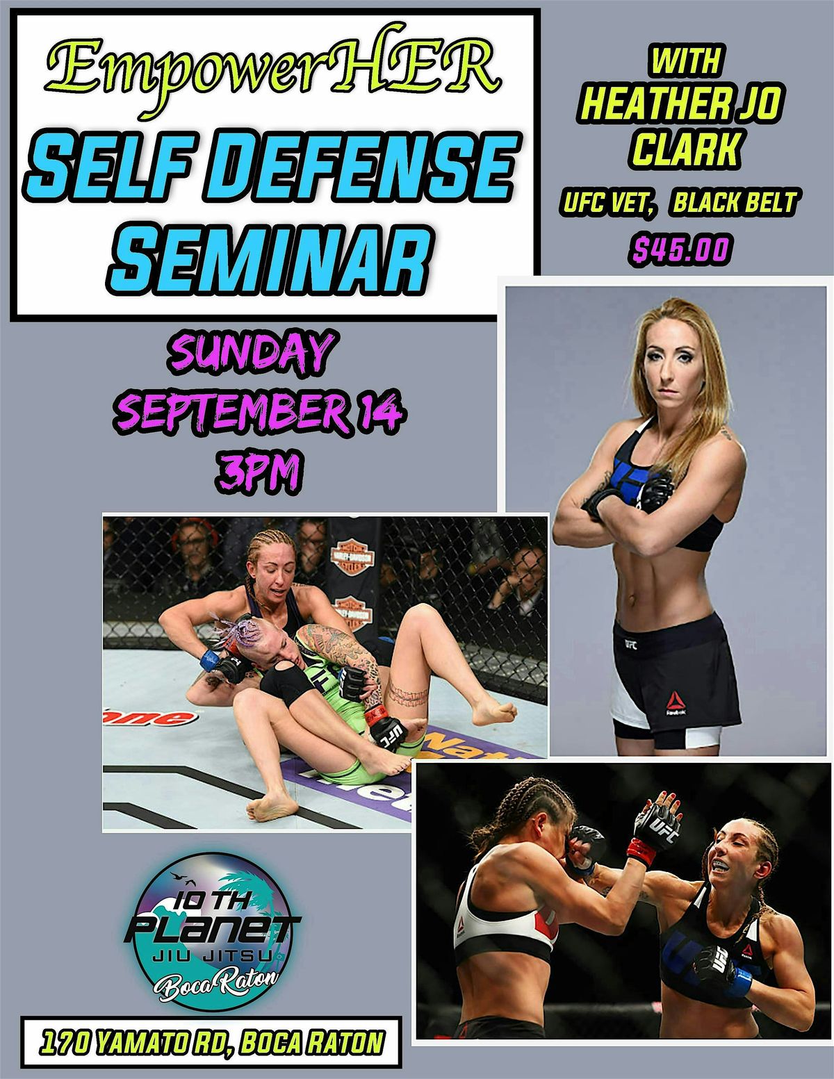 EmpowerHER Self Defense Seminar