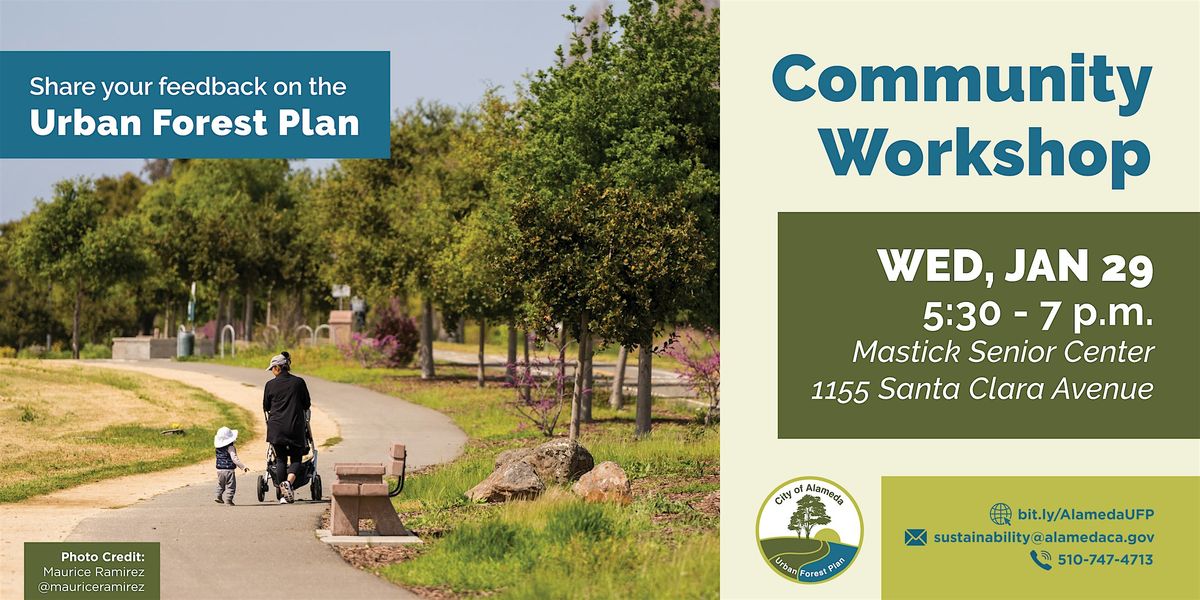 Urban Forest Plan Community Workshop