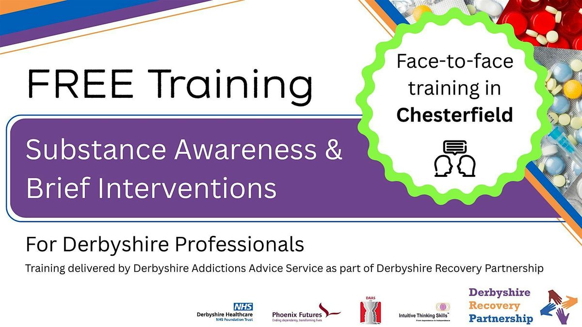 Substance (Drug) Awareness & Brief Interventions - In Person (5th Nov 25)