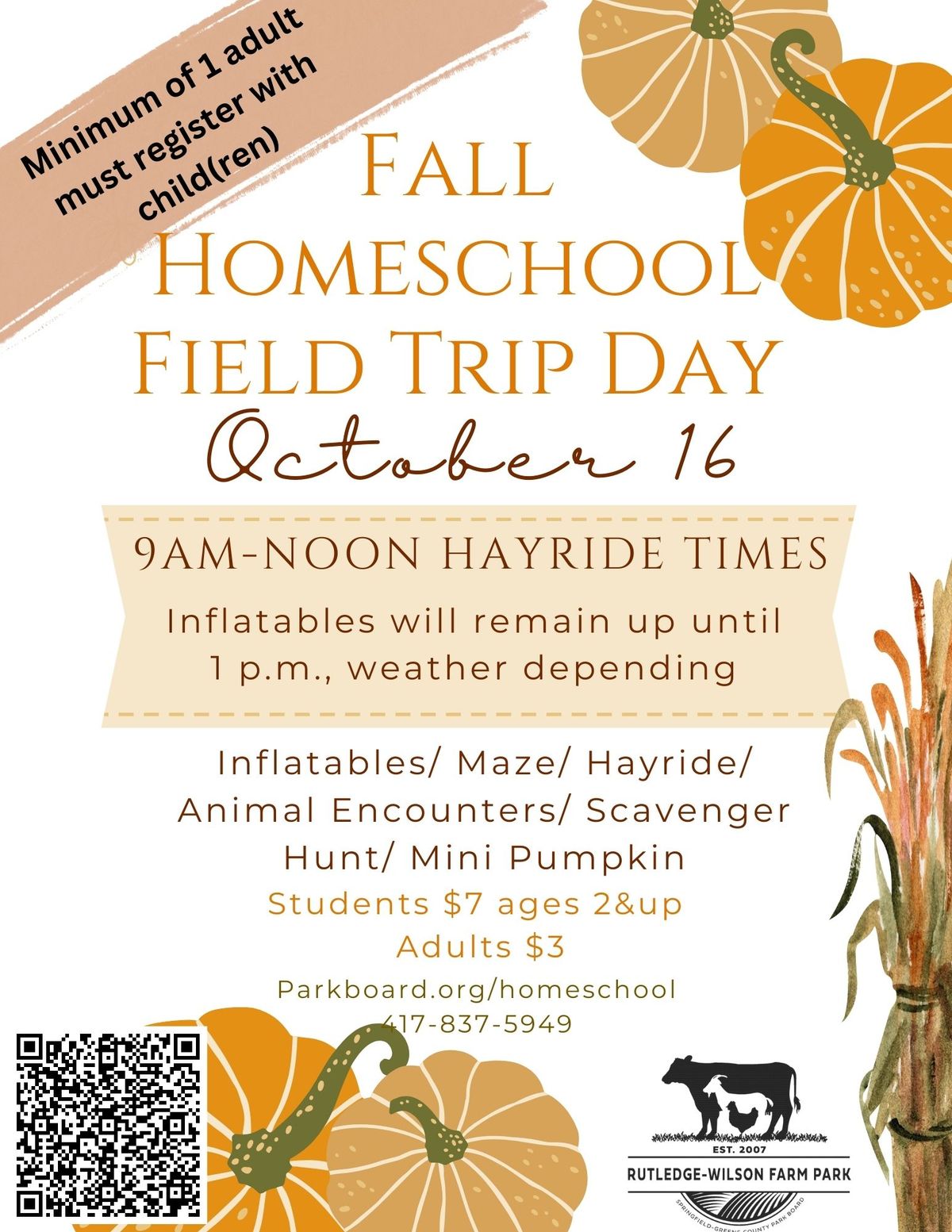 Fall Homeschool Field Trip Day