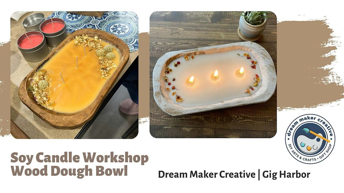 Wood Bowl Candle Workshop