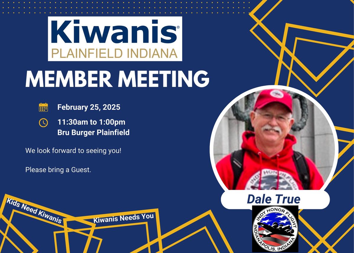 Kiwanis Member Meeting