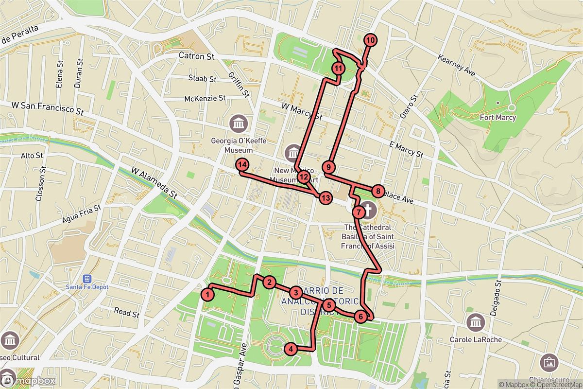 Santa Fe Audio Tour: Chronicles of Plazas, Playhouses, and Presidios