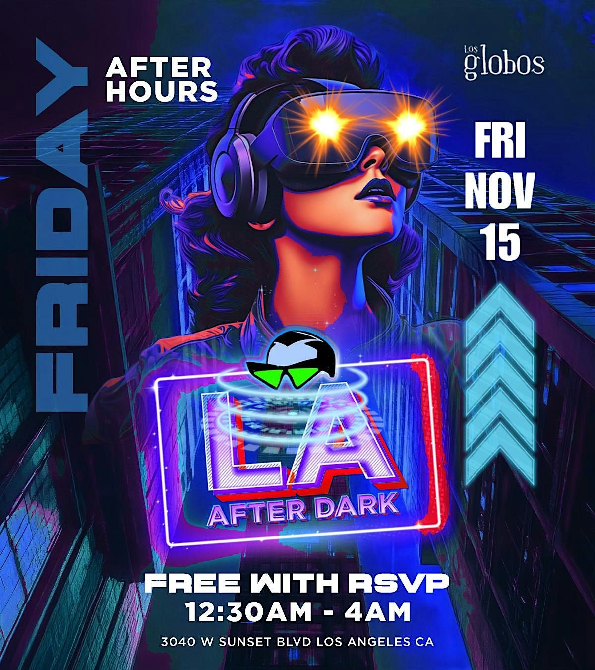 18+ FRIDAY LA AFTER DARK AFTER HOURS 11:50PM-4AM