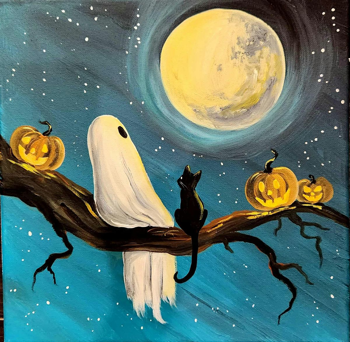 Paint GHOST MOON at Farm Country Brewing