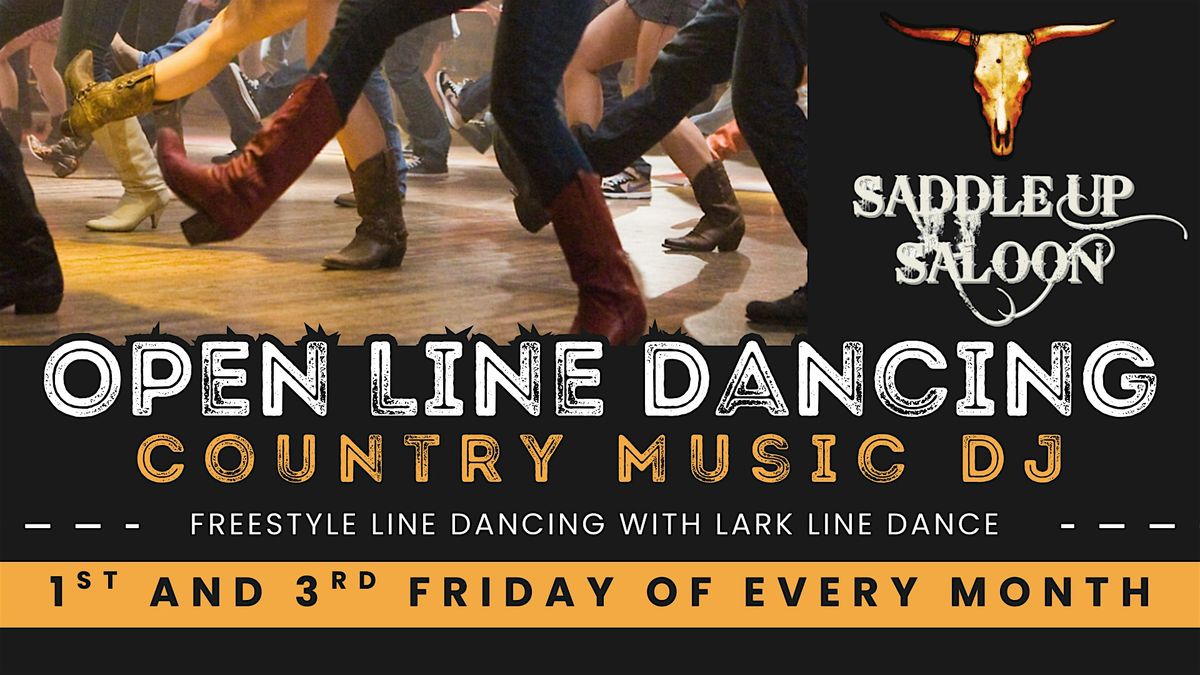 Open Line Dancing with Country Music DJ