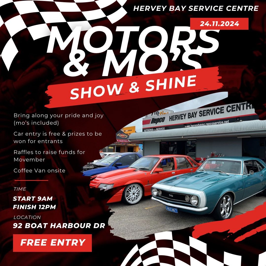 Motors & Mo\u2019s Show & Shine