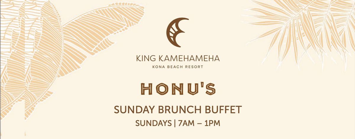 Sunday Brunch at Honu's on the Beach 