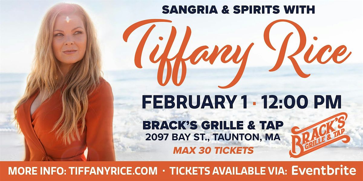 Sangria and Spirits with Spirit Medium Tiffany Rice