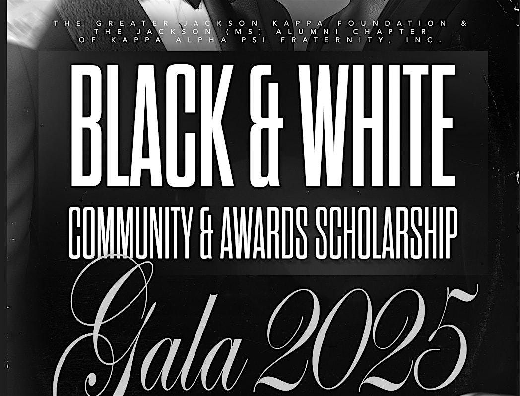 Jackson (MS) Alumni - Black and White Community & Awards Scholarship Gala