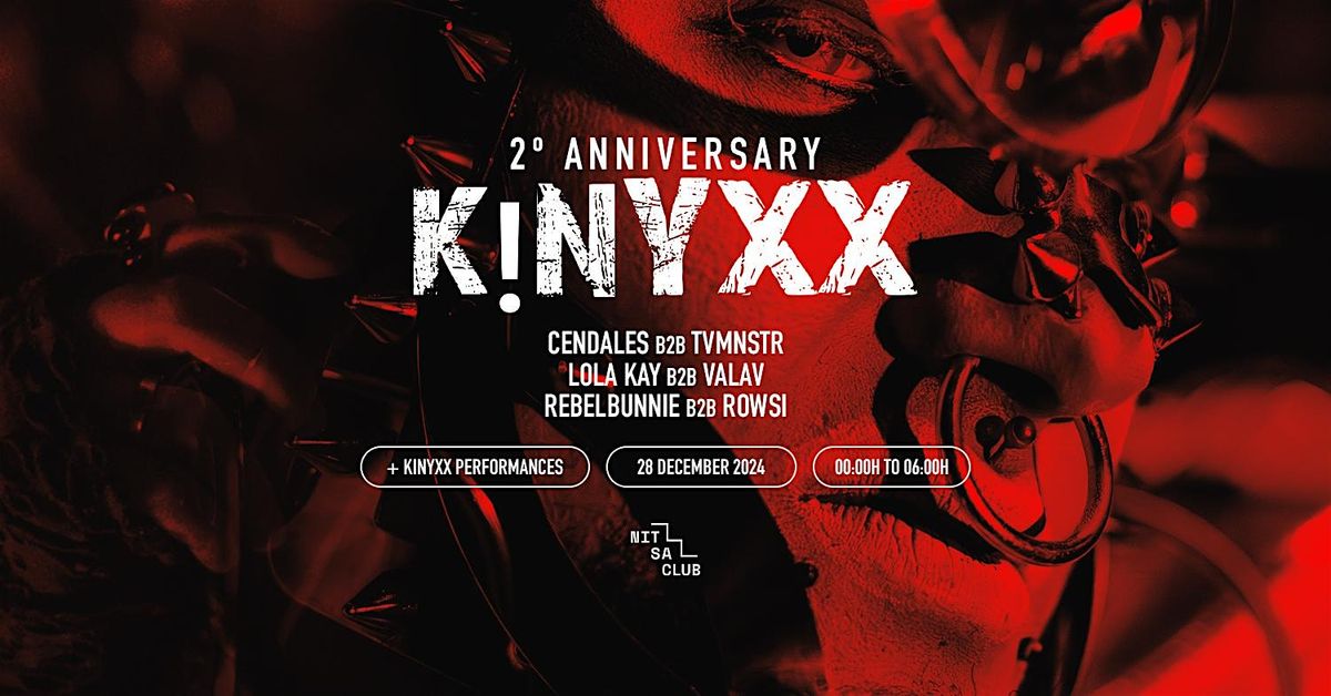 KINYXX - 2nd Anniversary - Fet!sh Edition at Nitsa Club