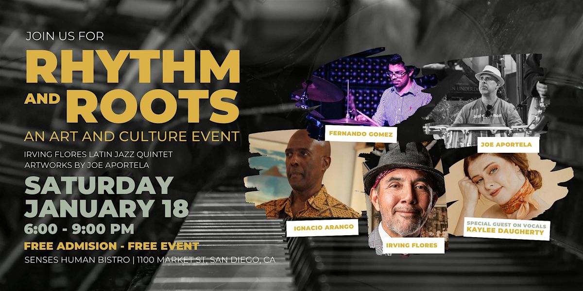 Rhythm & Roots: Kick Off 2025 with Latin Jazz and Art!