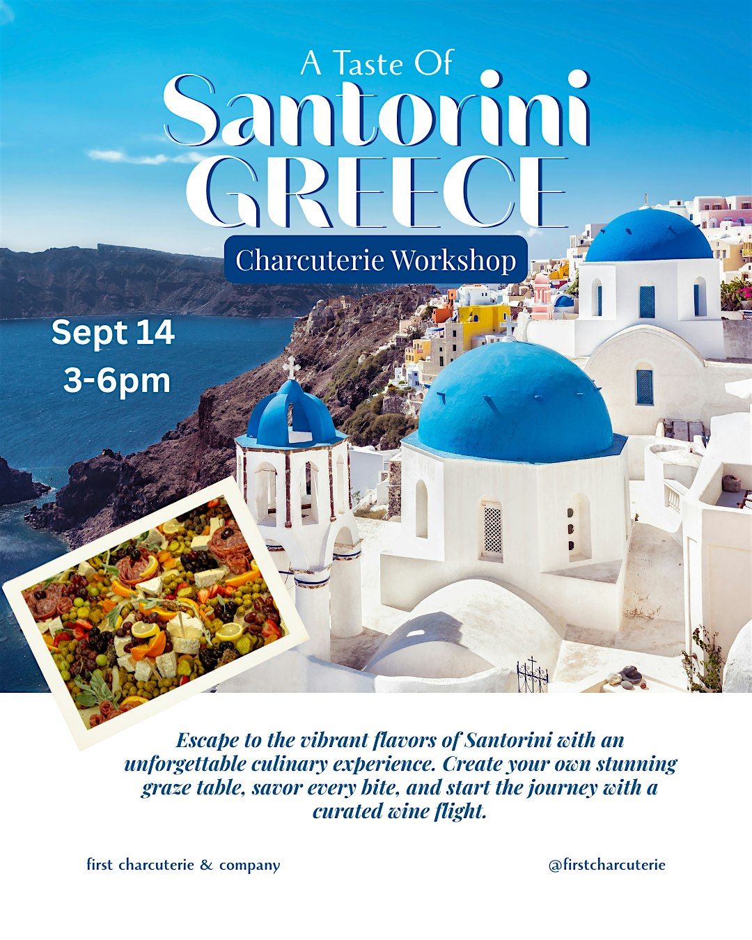 A Taste Of Santorini Greece