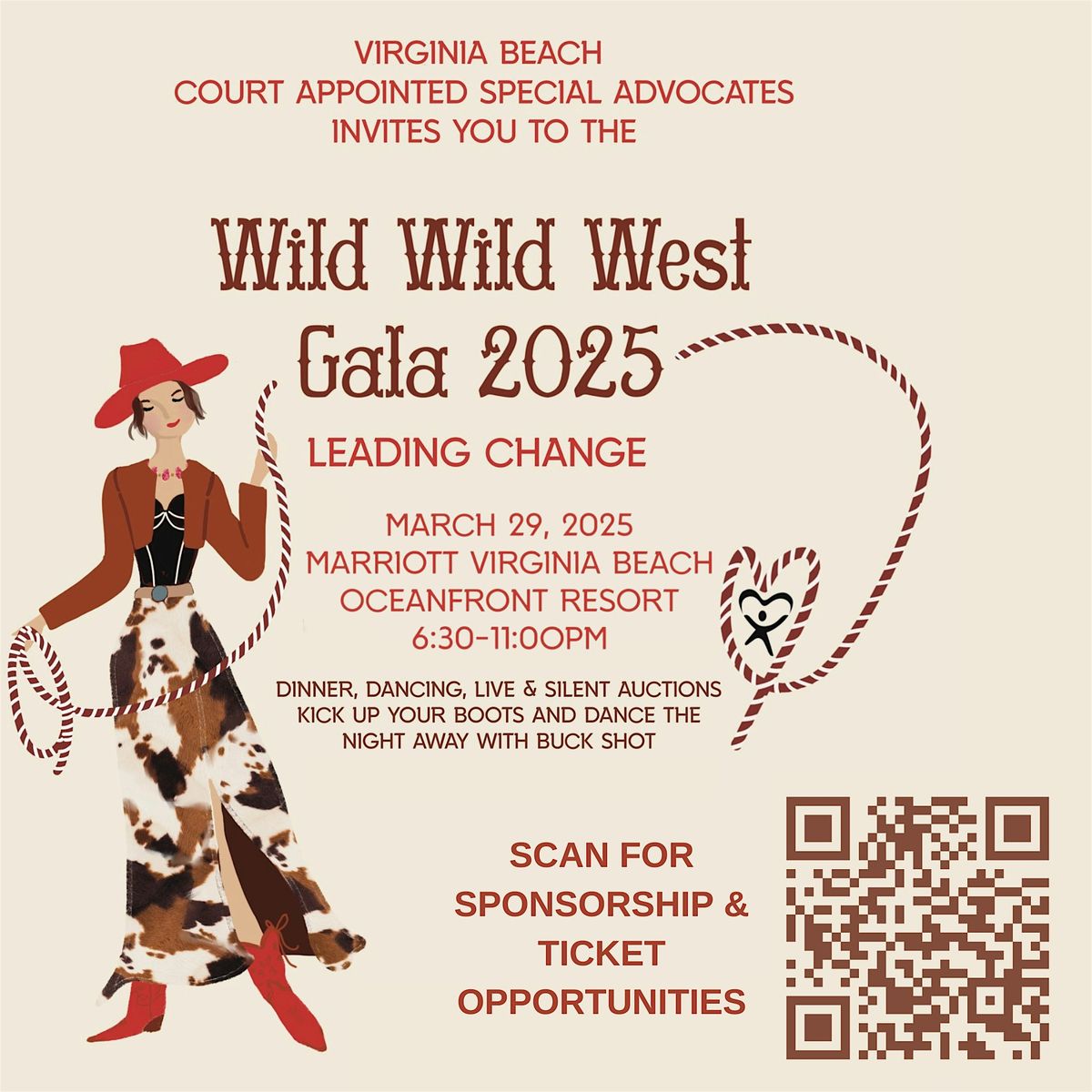 Virginia Beach CASA Annual Gala - Wild Wild West