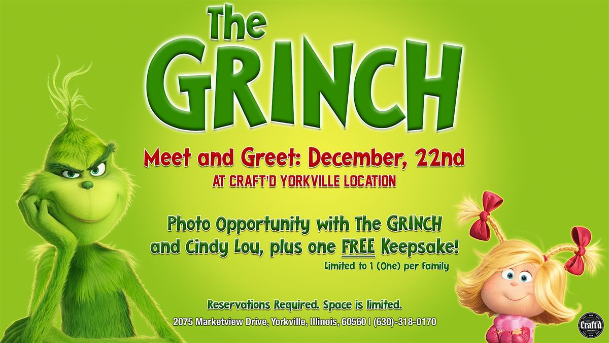 Grinchmas at Craft'd Yorkville - Sunday 12\/22