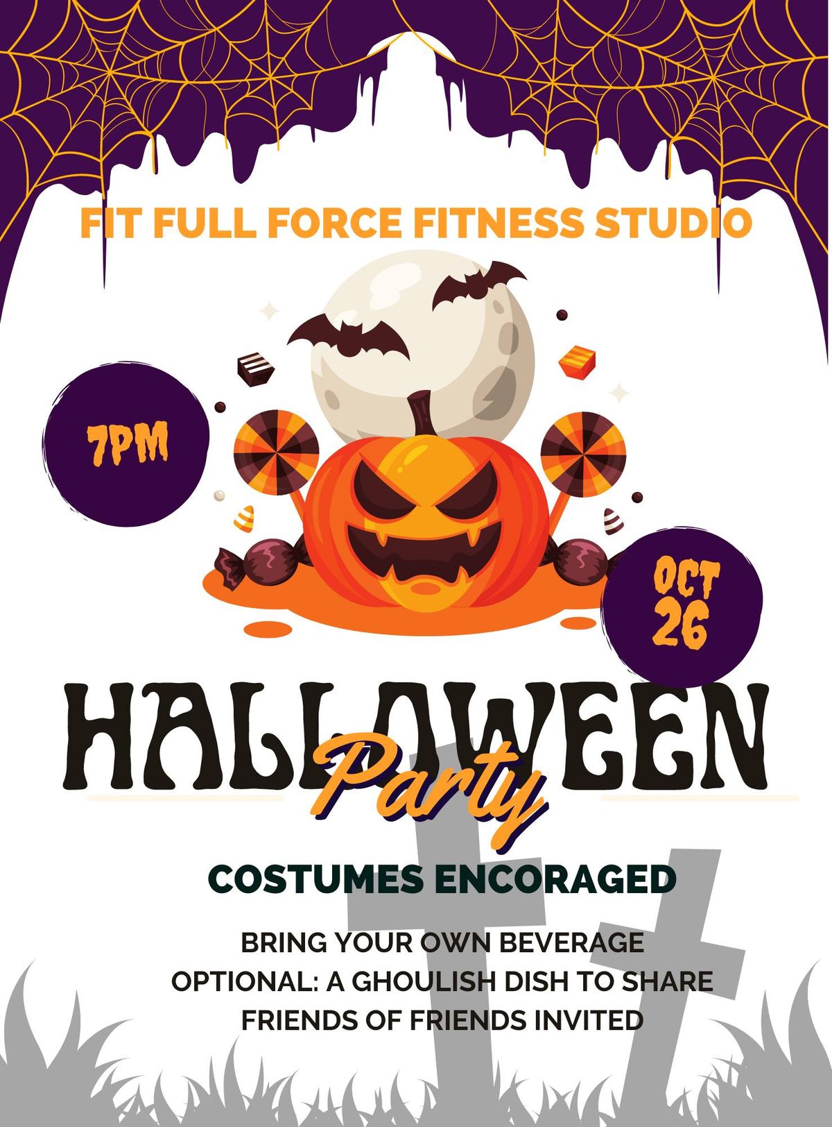 Fit Full Force Halloween Party