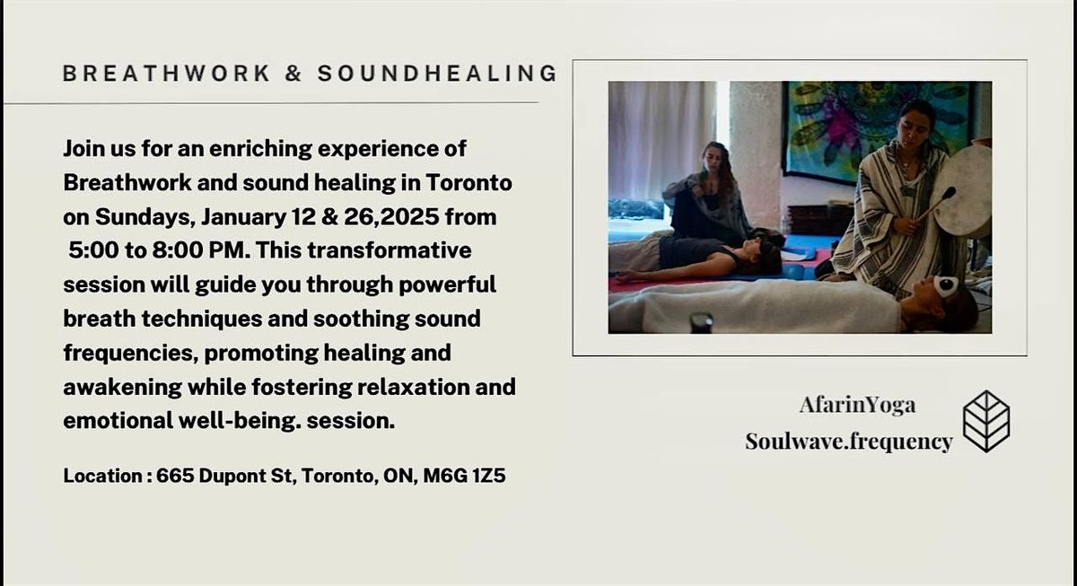 Therapeutic Breathwork & Soundhealing