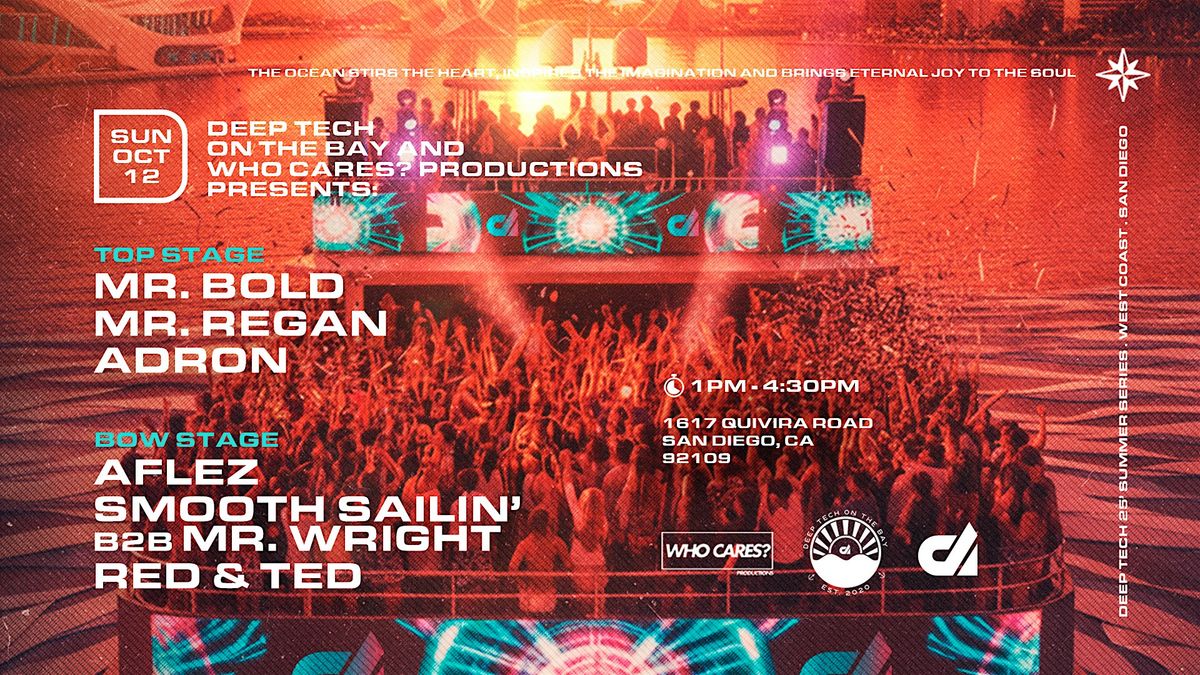Deep Tech on the Bay and Who Cares? productions present: DToTB 31