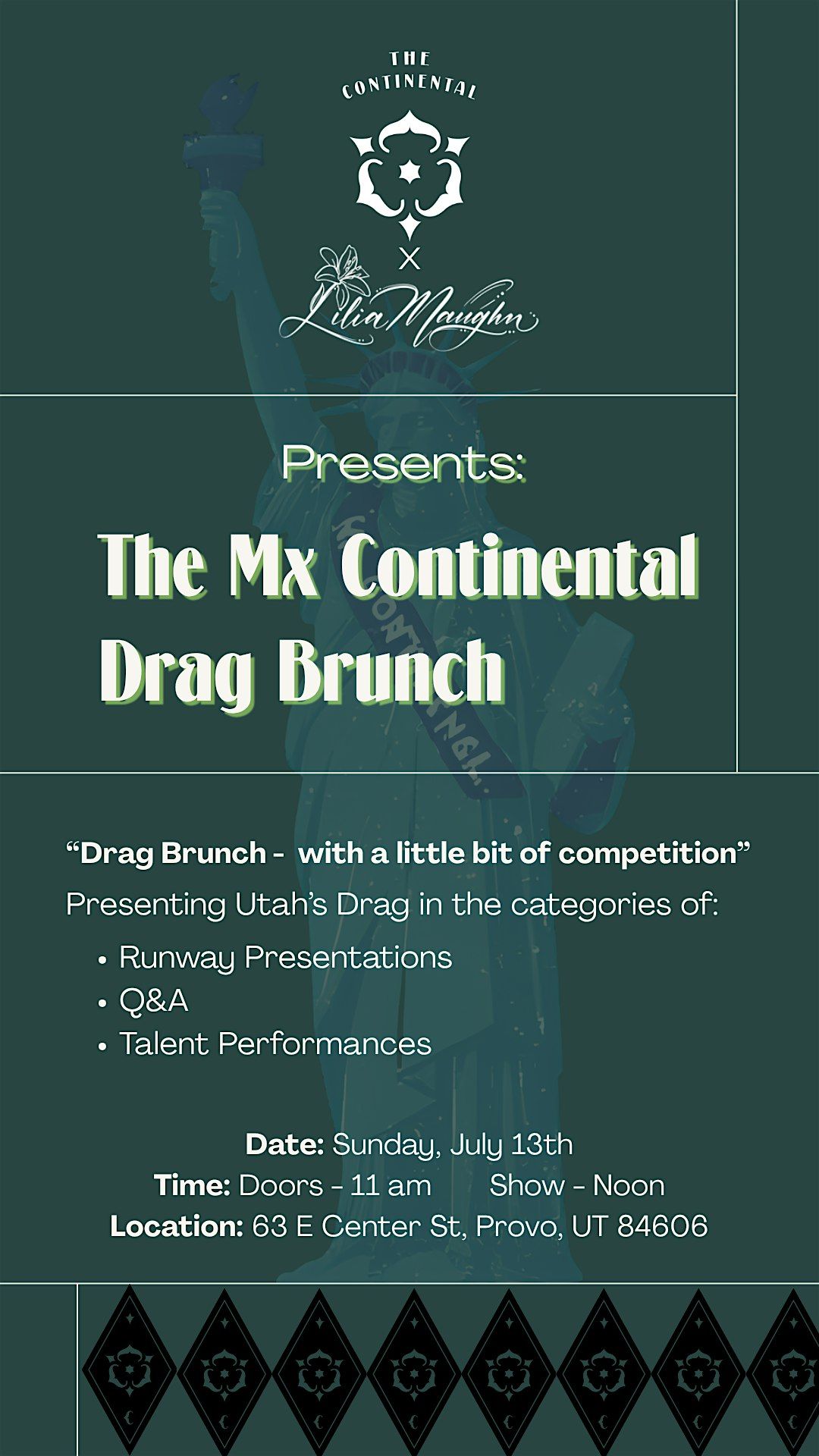 Mx Continental Drag Brunch
