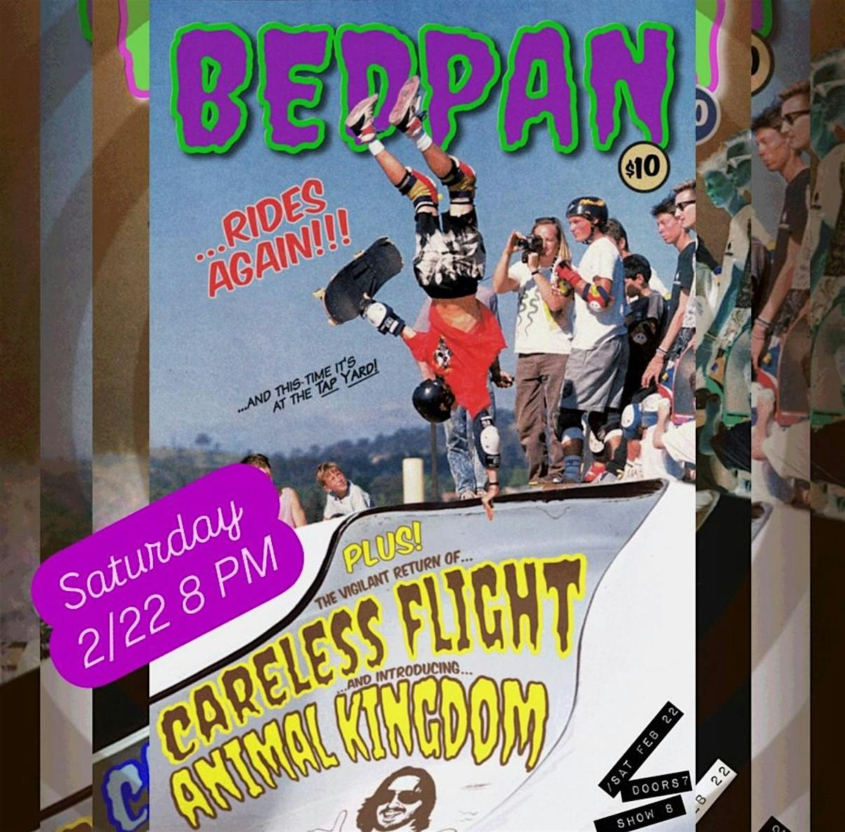 CARELESS FLIGHT W\/BEDPAN, ANIMAL KINGDOM