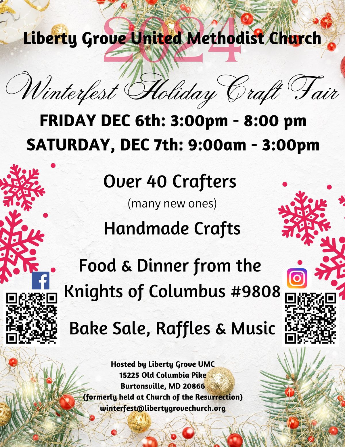 Winterfest Holiday Craft Fair