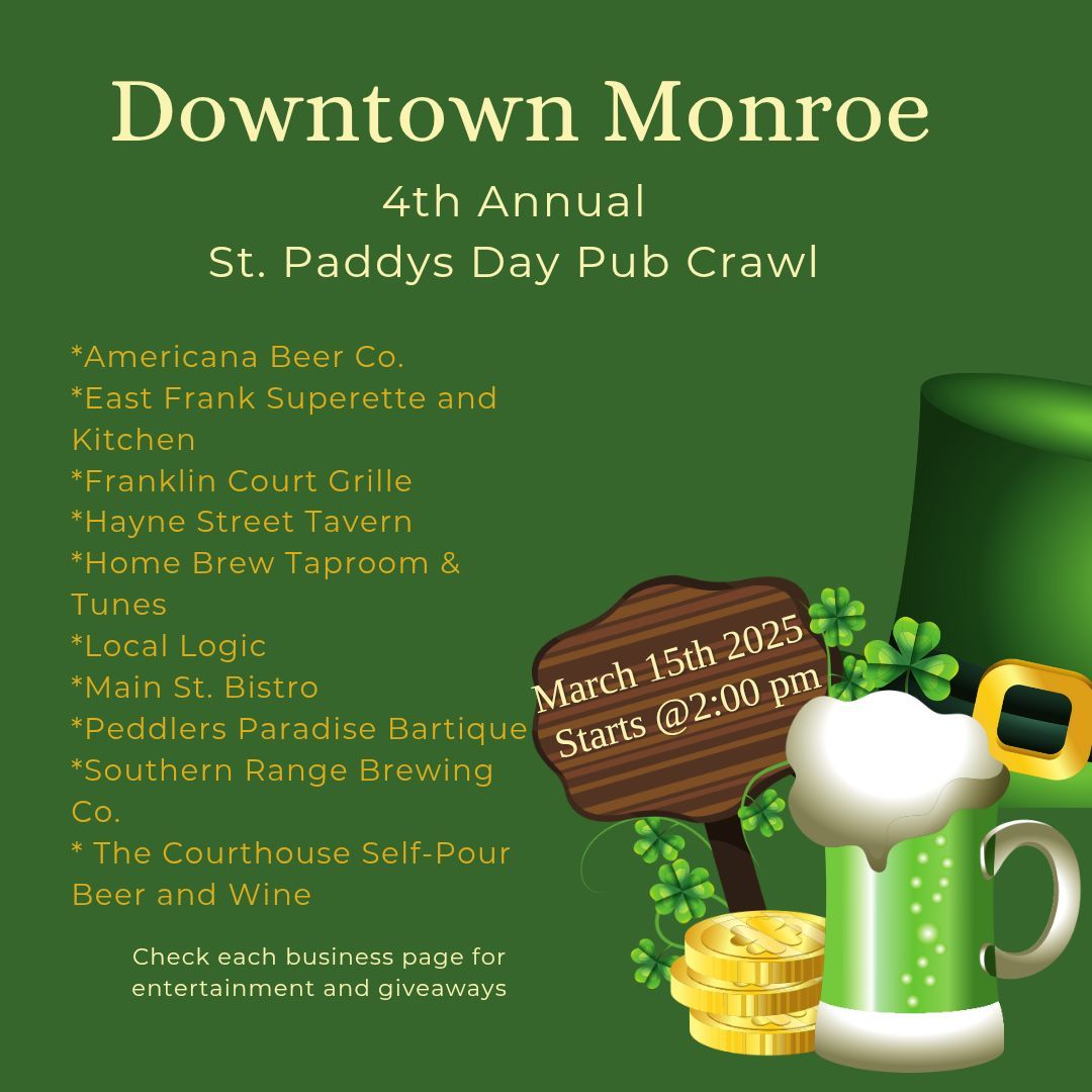 4th Annual St. Paddy's Day Pub Crawl 