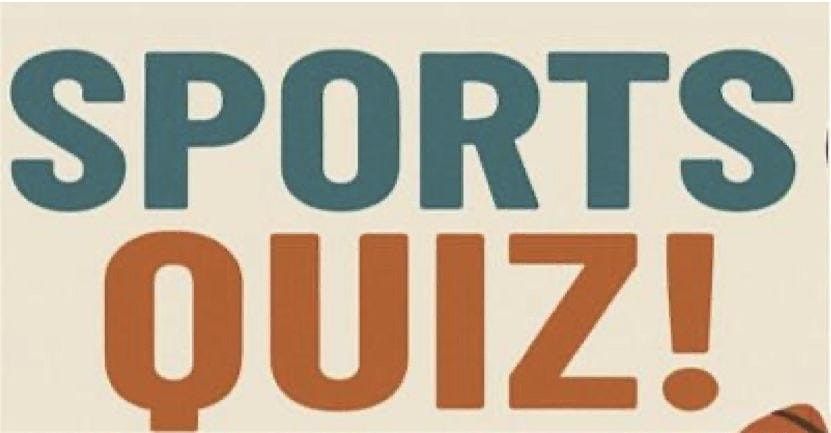 Sports quiz