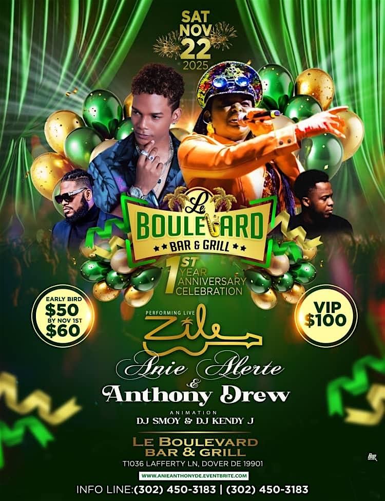 Le Boulevard 1st Year Anniversary