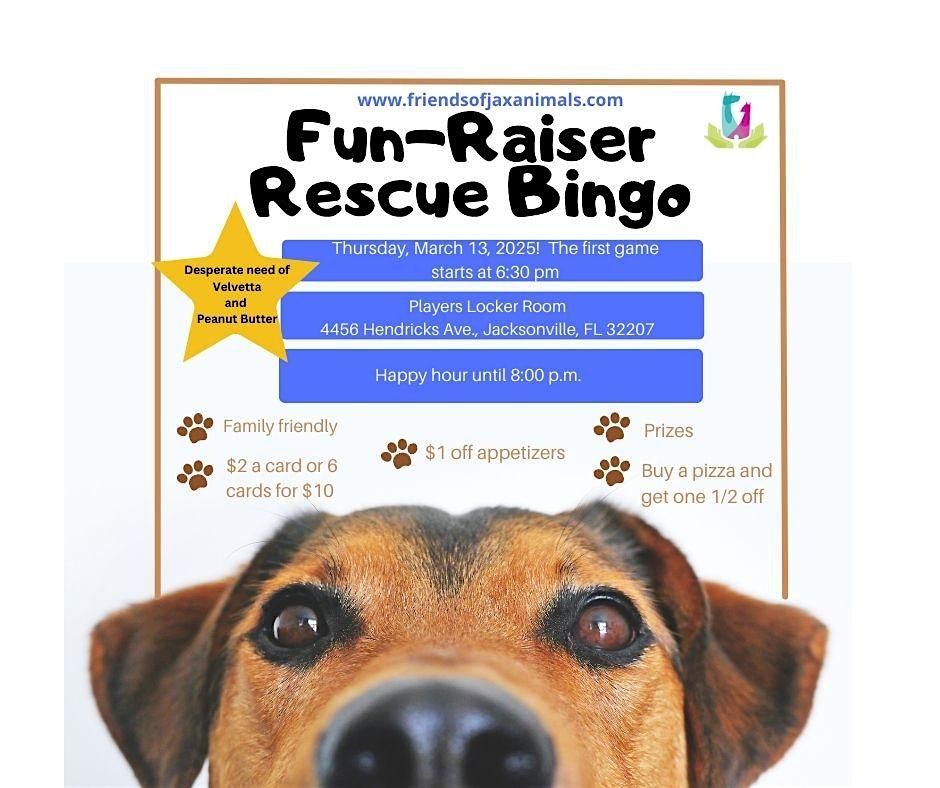 Fun-Raiser Rescue Bingo