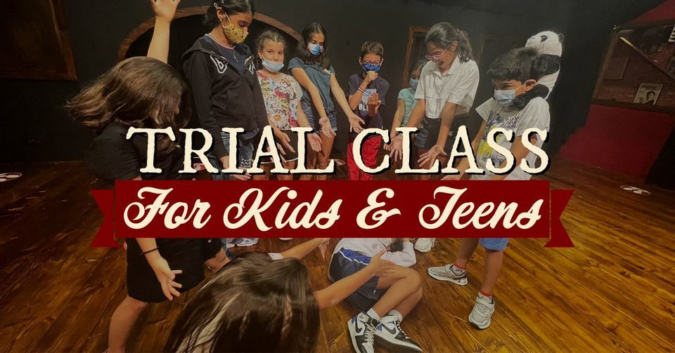 Trial Class for Kids & Teens | Term 2 December 2022
