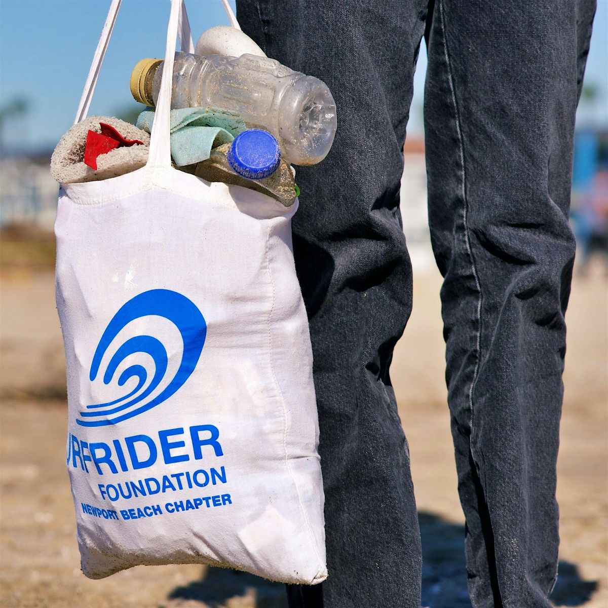 Surfrider Foundation North OC - Beach Cleanup - San Gabriel River Jetty