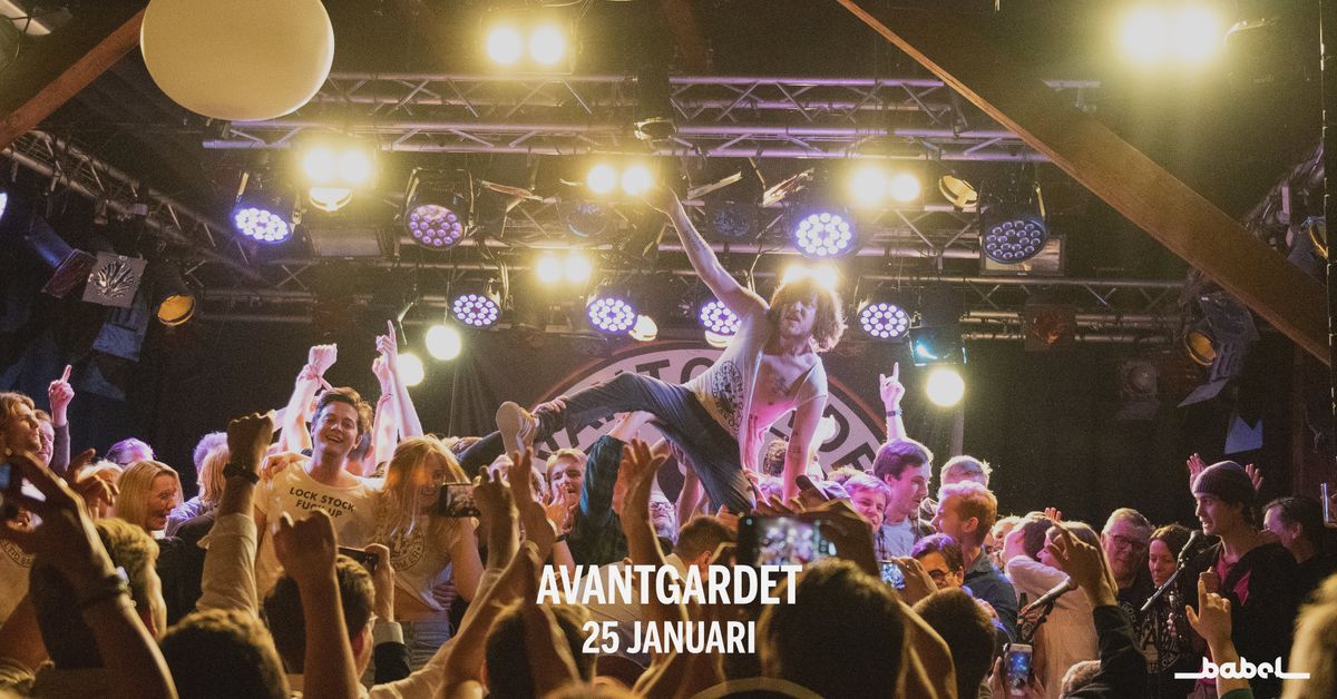 Avantgardet (SE) LIVE - 25 januari p\u00e5 Babel